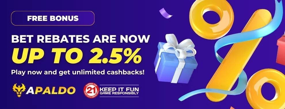 Apaldo promotional banner for slots and live dealer games