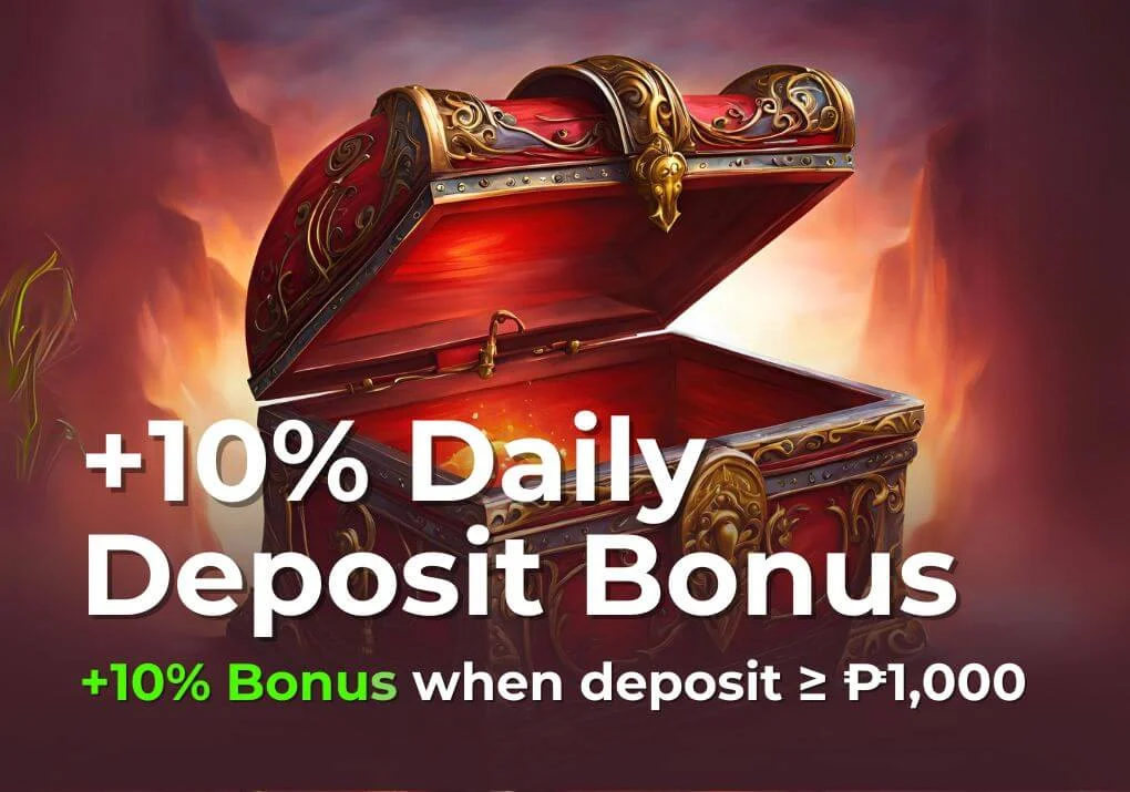 Live casino and fishing games promotion banner