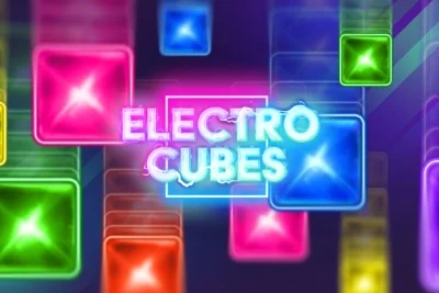 Electro Cubes slot game by AvatarUX
