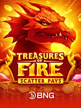 Treasures of Fire: Scatter Pays slot game by BNG