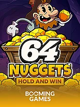 64 Nuggets Hold and Win slot game by Booming Games