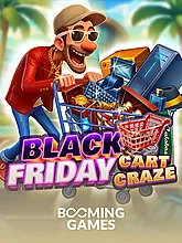 Black Friday Cart Craze slot game by Booming Games