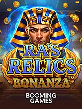 Ra´s Relics Bonanza slot game by Booming Games