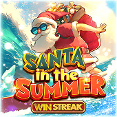 Santa in the Summer slot game by Big Pot