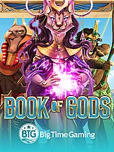 Book of Gods V1 DNT slot game by Bigtime Gaming