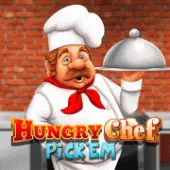 Hungry Chef Pickem slot game by Caleta