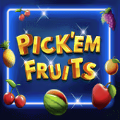 Pick' Em Fruits slot game by Caleta