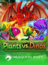 Plants vs Dinos fishing game by Dragoon Soft