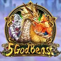 5 God Beast slot game by Dragoonsoft