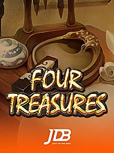 Four Treasures slot game by Dragoonsoft