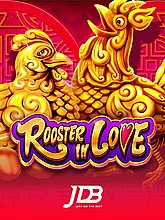 Rooster In Love slot game by Dragoonsoft