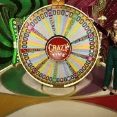 Crazy Time live casino game by Evolution