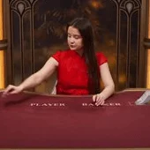 Lightning Baccarat live casino game by Evolution