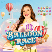 Balloon Race live casino game by Evolution