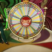 Crazy Time live casino game by Evolution