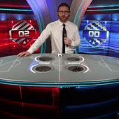 Football Studio Dice live casino game by Evolution