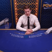 Power Blackjack live casino game by Evolution