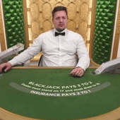 Salon Privé Blackjack G live casino game by Evolution