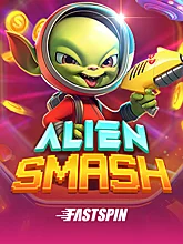 Alien Smash slot game by Fastspin