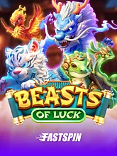 Beasts of Luck slot game by Fastspin