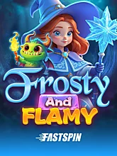 Frosty and Flamy slot game by Fastspin