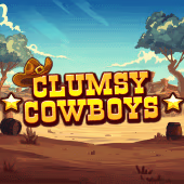 Clumsy Cowboys slot game by Hacksaw Gaming