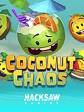 Coconut Chaos slot game by Hacksaw Gaming