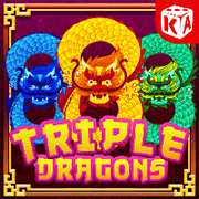 Triple Dragons slot game by KA Gaming