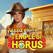 Tessa Hunt and the Eye of Horus slot game by Mascot Gaming
