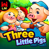 Three Little Pigs slot game by Lucky Moncao