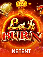 Let It Burn slot game by Netent