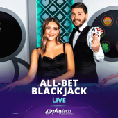 All Bet Blackjack live casino game by Playtech