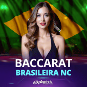 Baccarat Brasileira NC live casino game by Playtech