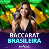 Baccarat Brasileira live casino game by Playtech