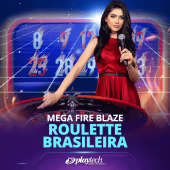 Mega Fire Blaze Roleta Brasileira Live live casino game by Playtech