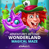 Adventures Beyond Wonderland Magical Maze slot game by Playtech
