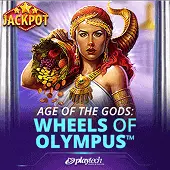Age of the Gods: Wheels of Olympus™ slot game by Playtech