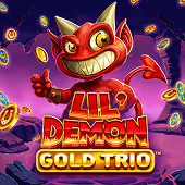 Gold Trio: Lil Demon slot game by Playtech