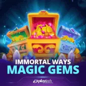 Immortal Ways Magic Gems slot game by Playtech