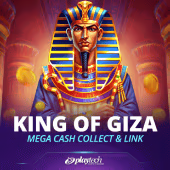 King of Giza: Mega Cash Collect & Link slot game by Playtech