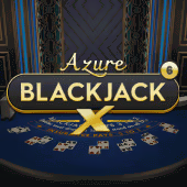 Blackjack X 6 - Azure live casino game by Pragmatic Play