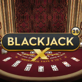 BlackjackX 35 live casino game by Pragmatic Play