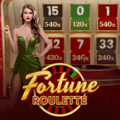 Fortune Roulette live casino game by Pragmatic Play