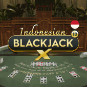 Indonesian BlackjackX 13 live casino game by Pragmatic Play