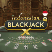 Indonesian BlackjackX 7 live casino game by Pragmatic Play