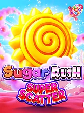 Sugar Rush Super Scatter slot game by Pragmatic Play