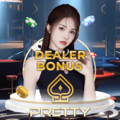 Dealer Bonus live casino game by Pretty Gaming