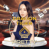 Dragon Tiger live casino game by Pretty Gaming