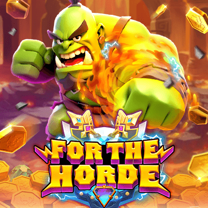 For The Horde slot game by Playstar