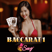 BACCARAT 1 live casino game by Sexy Casino